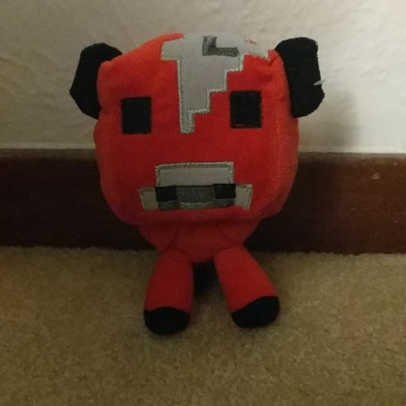 Minecraft Toys Host Pick Minecraft Red Plush Cow Stuffed Animal Poshmark